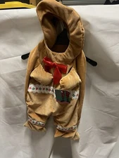 Gingerbread Dog Pet Costume Christmas XL 20-24 Inches