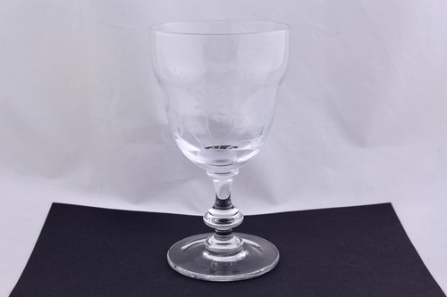 WATERFORD CRYSTAL GREAT ROOM CHAMOMILE 7-1/8" ALL PURPOSE BEVERAGE GLASS - MINT