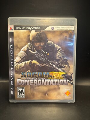 SOCOM: U.S. Navy SEALs Confrontation Sony PlayStation 3 PS3 Game Complete Tested
