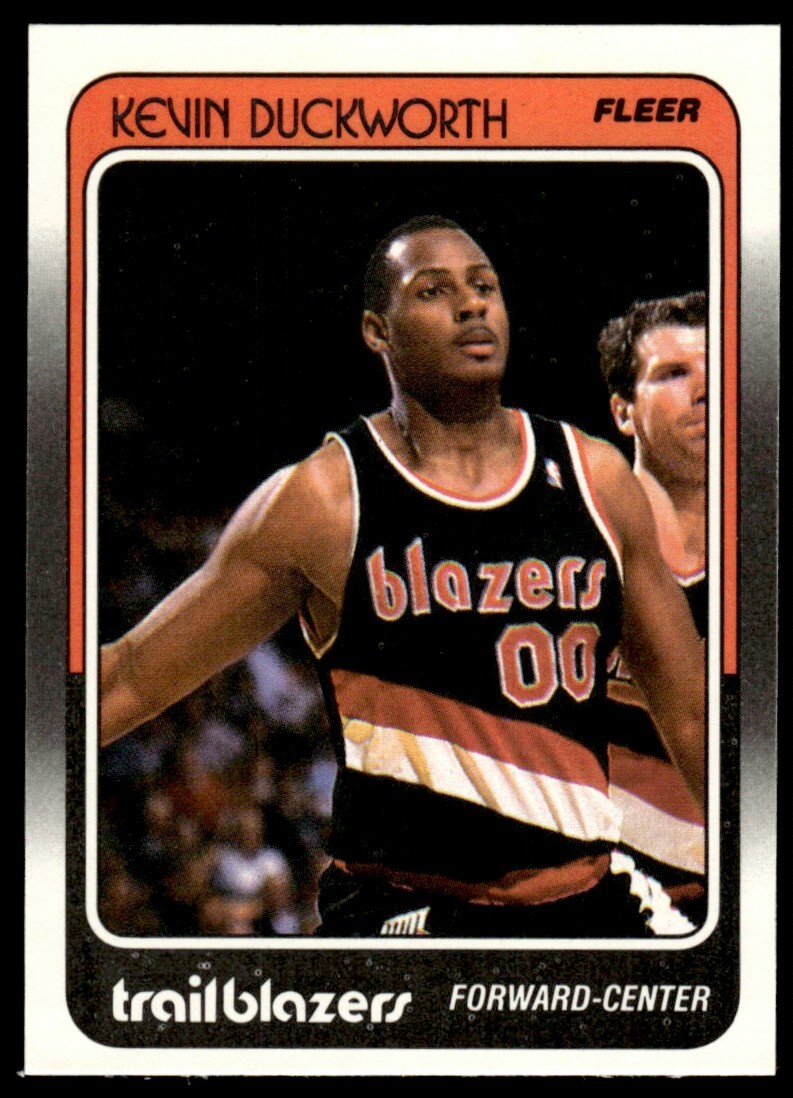 KEVIN DUCKWORTH 1988-89 FLEER RC #93