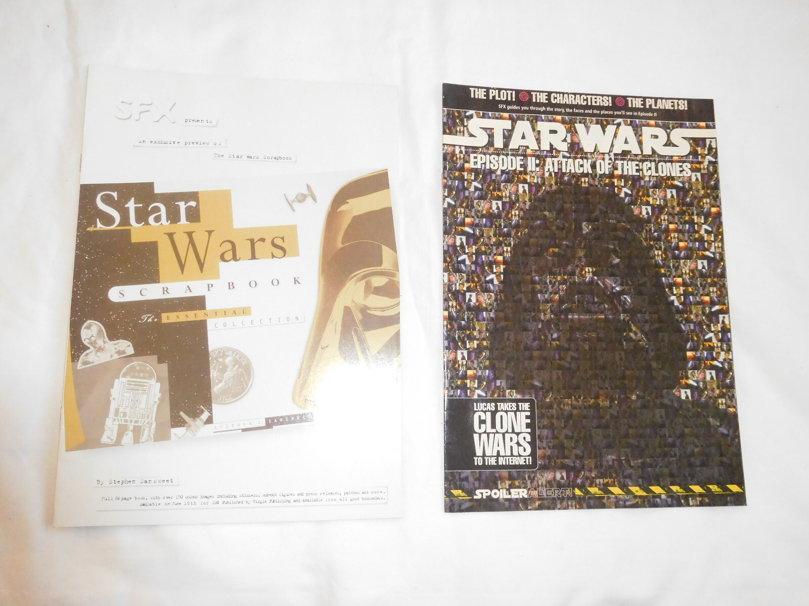 SFX Magazine Star Wars Scrapbook Clone Wars Special Mini Issues