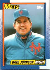 1990 Topps Tiffany Collection MGR #291 Dave Johnson - Free Shipping!