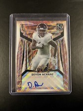 2023 Leaf Metal Devon Achane - RC AUTO PIG SKIN - 5/5 - Dolphins