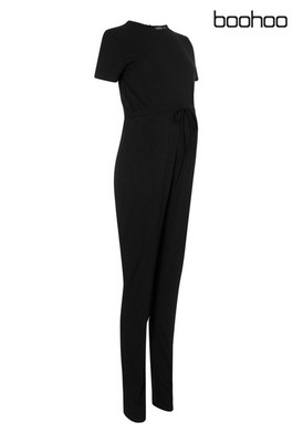 boohoo maternity jumpsuit