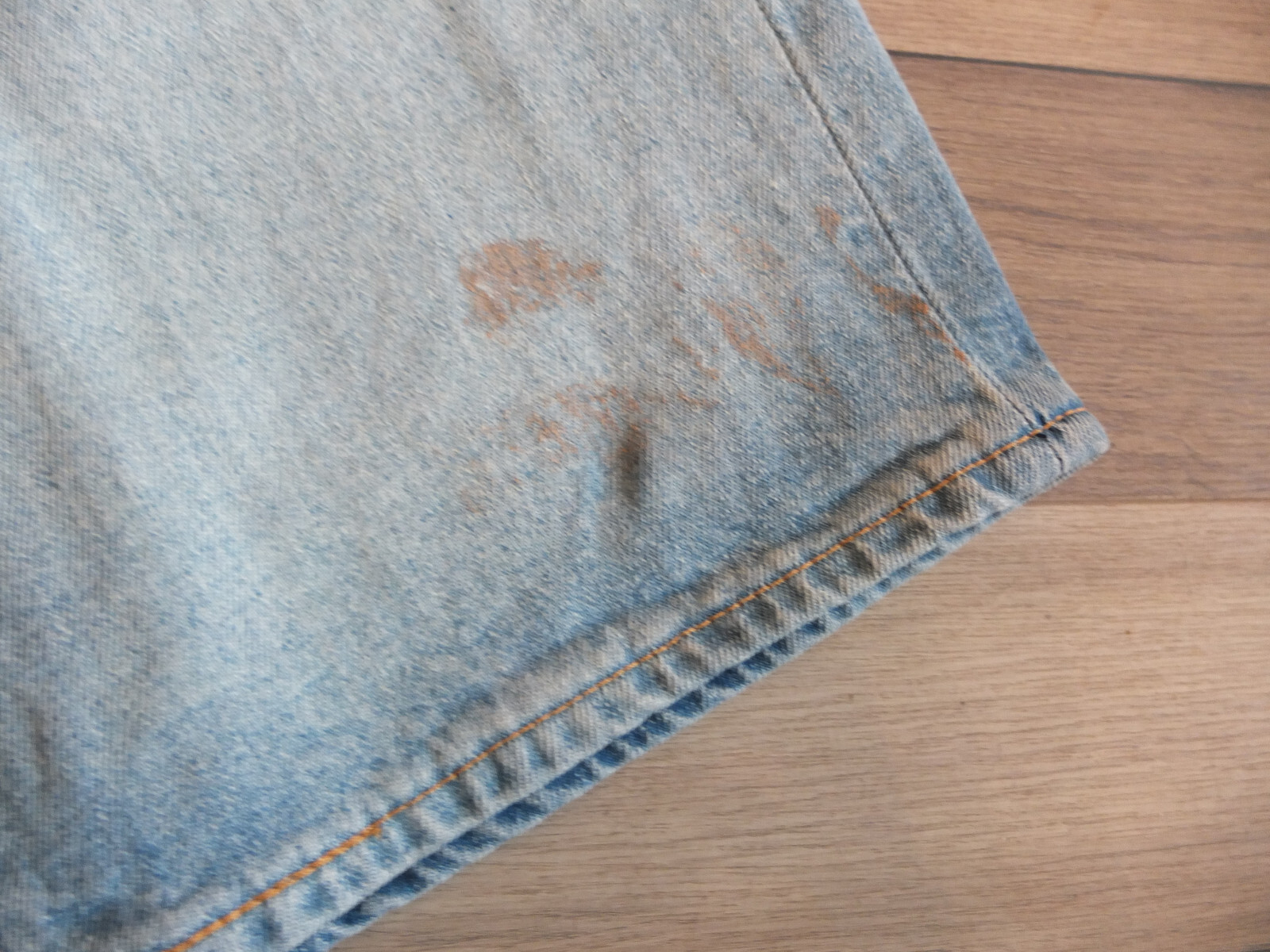 Levi's 501 Premium Cool Stretch Bermuda Shorts Size W 29 New Blue image 4