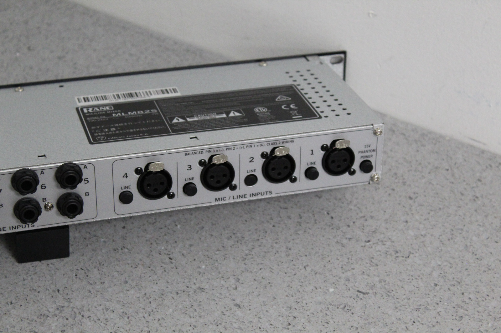 Rane MLM82S Rack Mount MIC/LINE Mixer Excellent Condition eBay