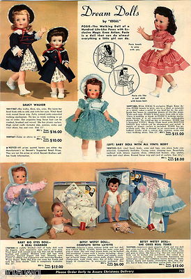 betsy wetsy doll 1956