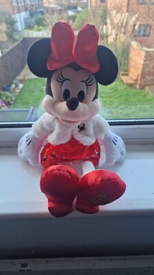 Weihnachten Minnie Mouse 2018 Disney Store Stofftiere Plüschtiere