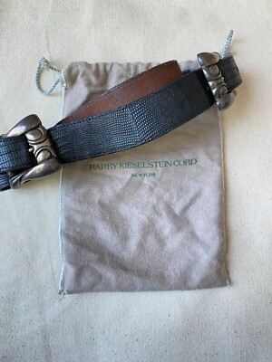 Kieselstein-Cord New York Vintage Black and Silver Snakeskin  display picture 2