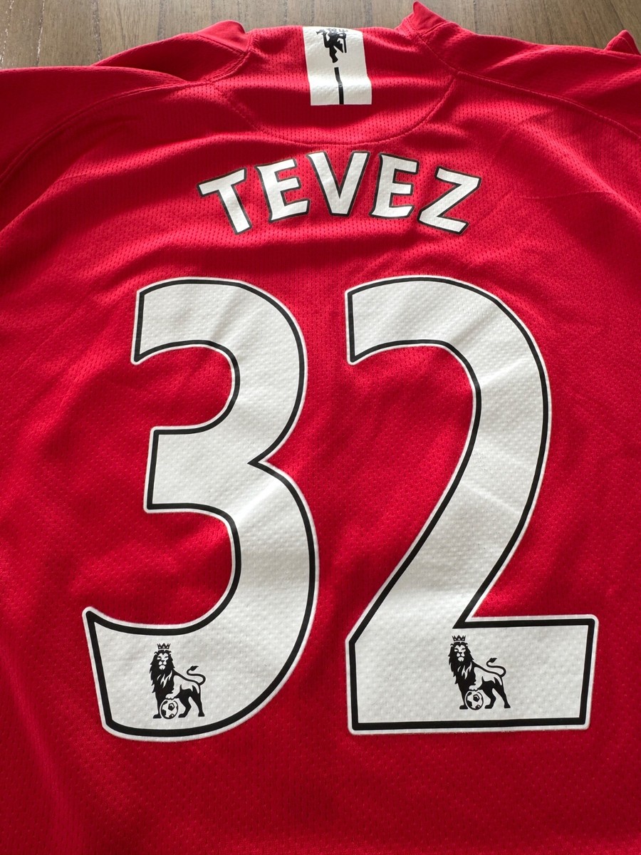 テベス　TEVEZ 32番 サイン入り Nike ユニフォーム　07/08 テベス TEVEZ 32番 サイン入り Nike ユニフォーム 07/08 - メルカリ