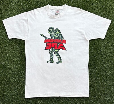 90s Bape A Bathing Ape T shirt japan NIGO size L Single 90s Bape A Bathing Ape T shirt japan NIGO size L Single