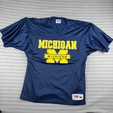 Michigan Wolverines Jersey Mens XL Blue Football 1997 National Champions NCAA