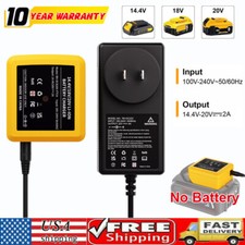 For Dewalt 20V 20 Volt MAX Battery Charger DCB206-2 DCB205-2 DCB204 DCB201-2 NEW