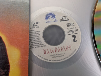 Braveheart (1995) Uncut / Widescreen Edition / THX / LD Laserdisc