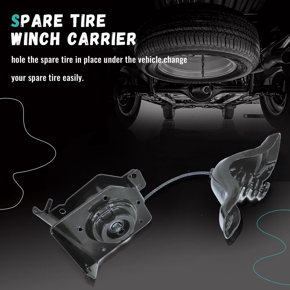  Spare Tire Hoist Assembly For 01-17 Cadillac Chevy Gmc Truck 924-517 - Image 2 of 4