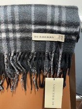AUTENTICA NUOVA SCIARPA BURBERRY 100% CASHMERE