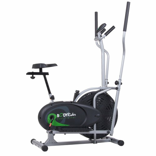 Buy 2 In 1 Hybrid Elliptical Trainer Upright Cycle Adjustable Manual Cardio Bike Online In Vietnam 401938802501