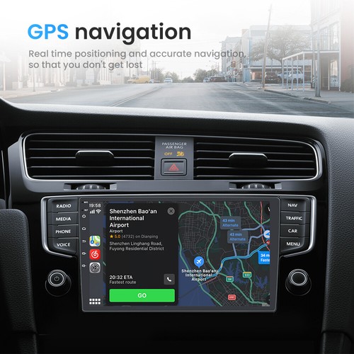 9'' Android 13 Car Stereo Radio Bluetooth WiFi GPS AUX Input FM Video MP5 Player - Picture 12 of 17