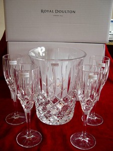 royal doulton champagne bucket set