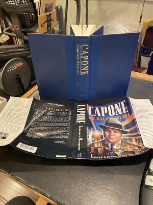 CAPONE : THE MAN AND THE ERA Laurence Bergreen 1994 hcdj 1st Historic Photos