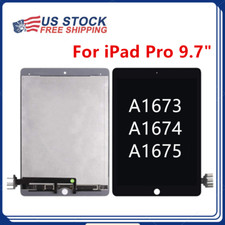 For iPad Pro 9.7" A1673 A1674 A1675 2016 LCD Display Touch Screen Assembly Black