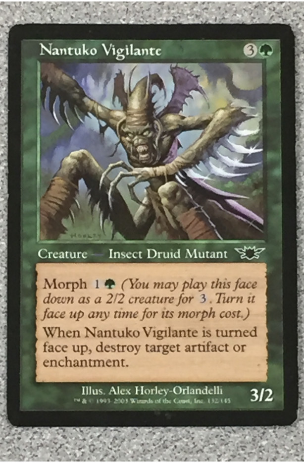 MTG - NANTUKO VIGILANTE 1X- LEGIONS - COMMON - LP
