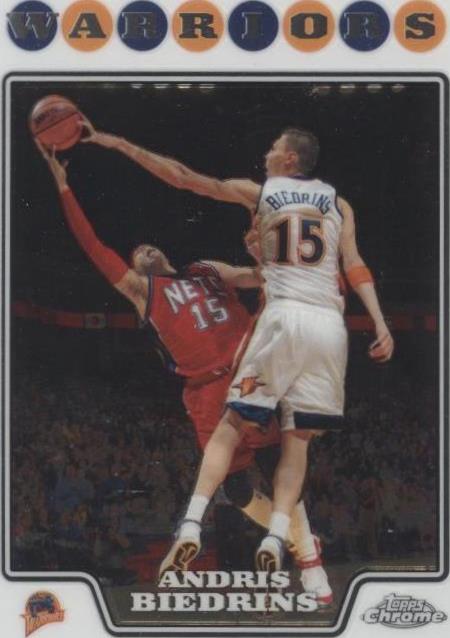 2008-09 Topps Chrome - Andris Biedrins #29 - 1 of 2