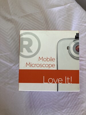 Radioshack Mobile Microscope 6301331 30X Magnification w/ Device Digital Zoom