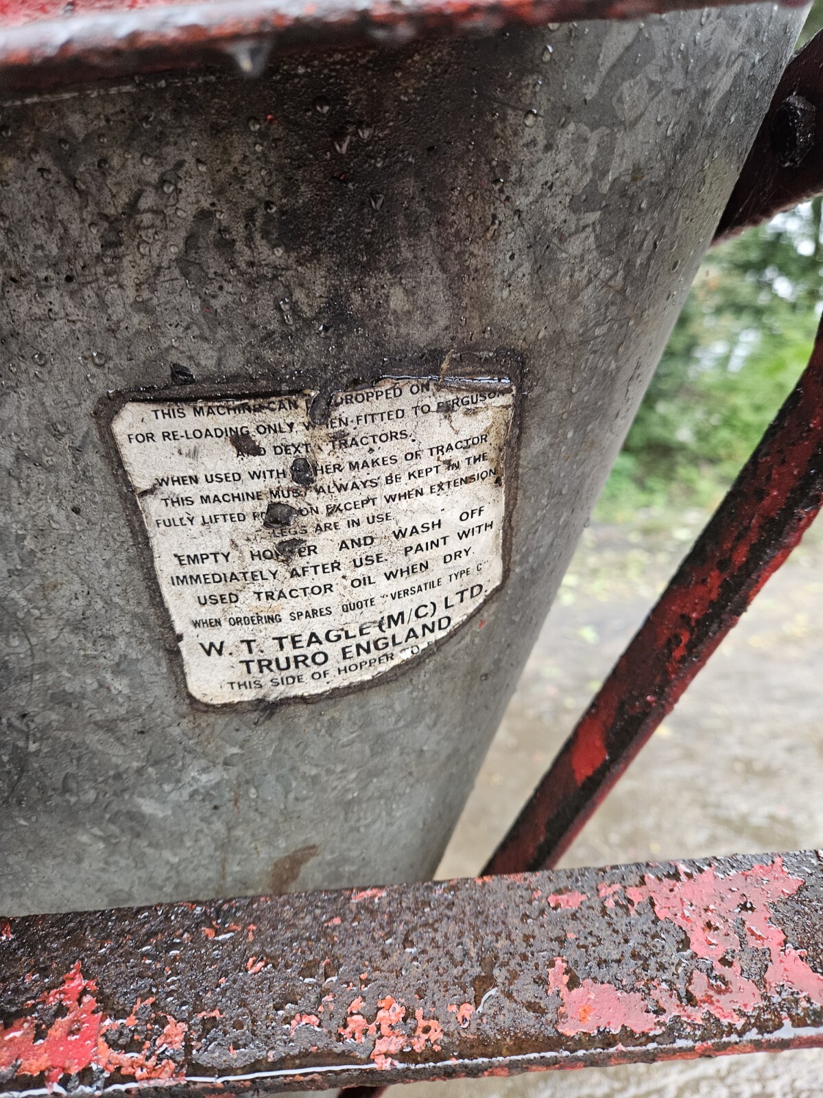 TEAGLE FERTILISER SPREADER. eBay