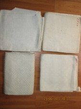 4 große Leinen Geschirrtücher Bauernleinen Handgewebt unbenutzt 110 x40 cm