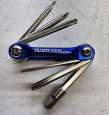 Framed bikes multi tool Hex Key / Allen Wrench Set With Screw Drivers Mulitool 