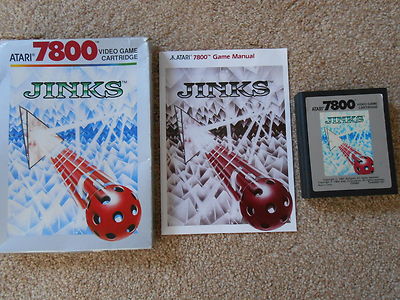 ATARI 7800 - JINKS - SPIEL VERPACKT MIT ANLEITUNG
