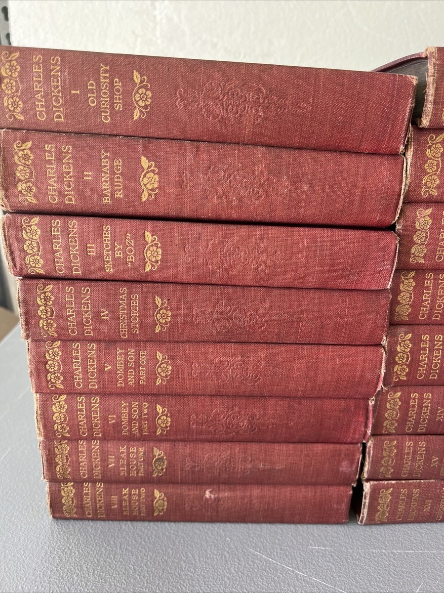 Works Of Charles Dickens 1911 Anniversary Edition 24 Volume Set | eBay