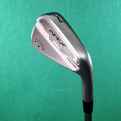 Callaway Apex Pro 2021 Forged Single 7 Iron Elevate Tour VSS Pro Steel X Stiff
