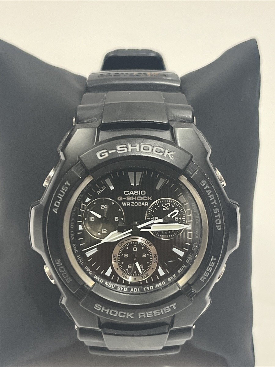 Rare Vintage G-Shock Chronograph Pilot Gravity 5034 G-1000