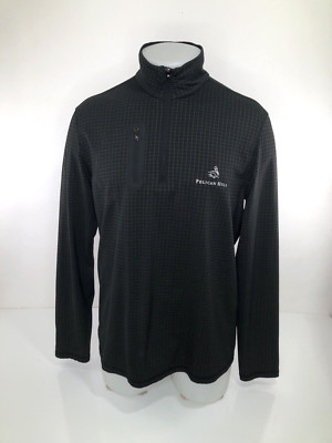PELICAN HILL / RLX Embroidered M / L  Pullover Performance Golf Sweater Jacket
