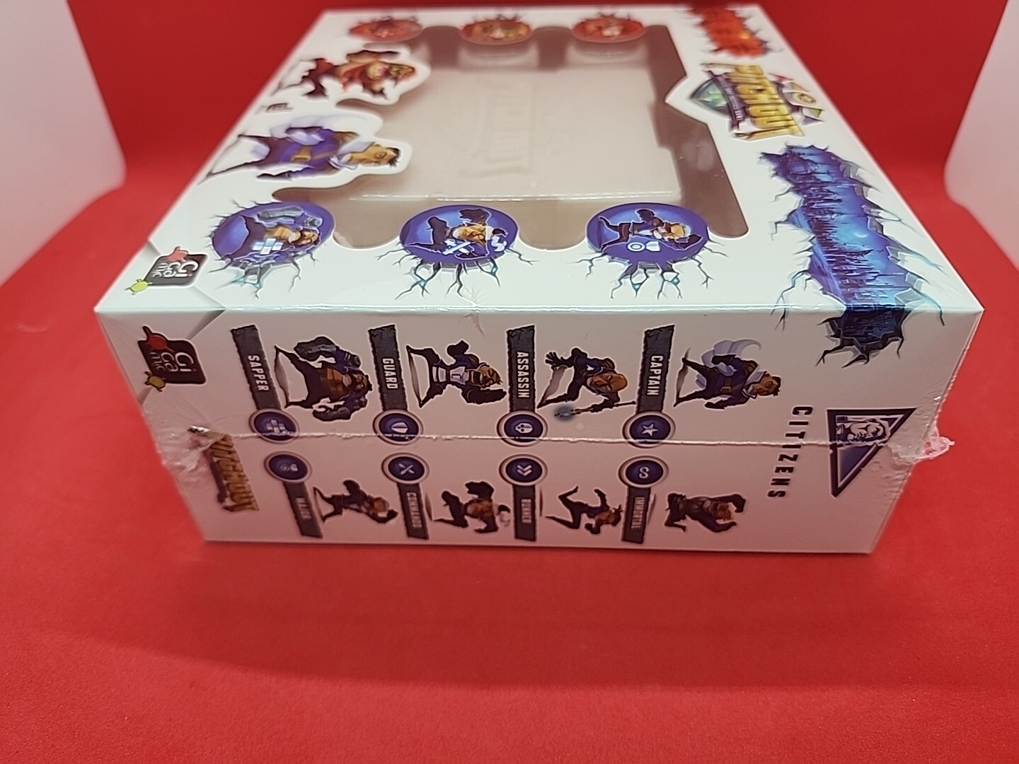 Pitch Out - Mini Disk Flicking Strategic Tactical Elements Thinking Board Game