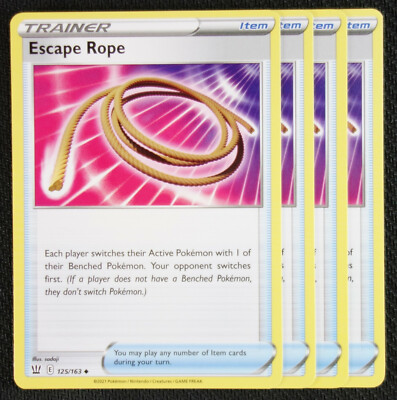 escape rope pokemon card price - 125/163 - Battle Styles This is of the Secret Rare rarity. Escape Rope 125/163 2023 Pokemon