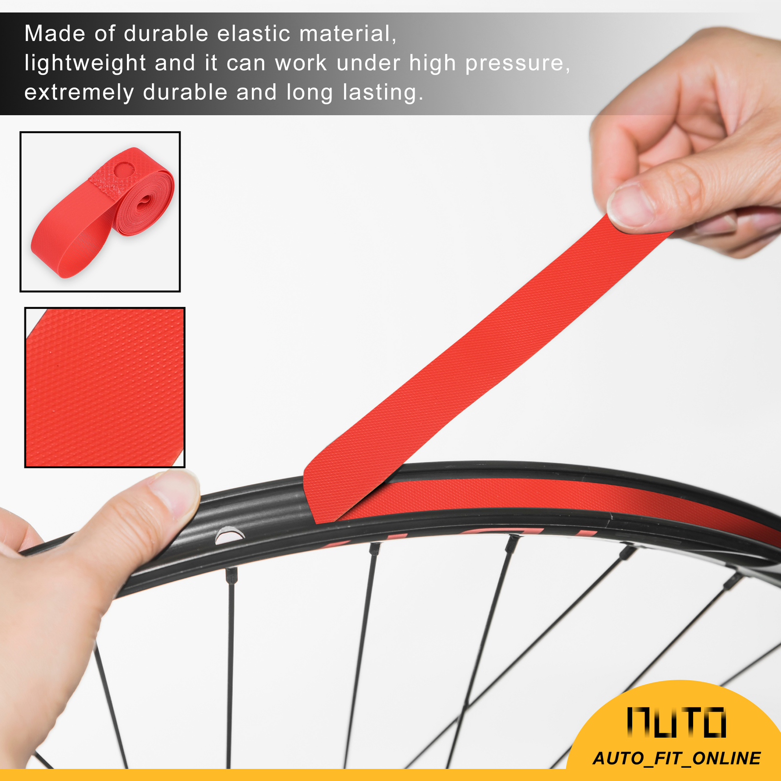 2pc 26" Bike Bicycle Wheel Rim Strip Rim Tape Liner Inner Tube Protection Band 726215383799 eBay