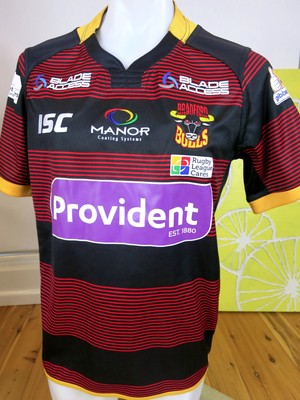 BRADFORD BULLS 2017 AWAY JERSEY Mens Size Large New with tags | eBay