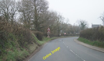 Foto 6x4 A3124 vorbei an der Bathe Farm North Tawton c2014