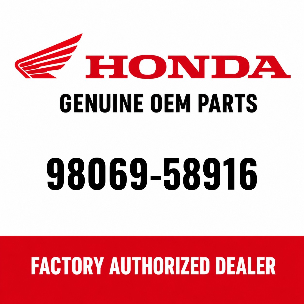 Honda - 98069-58916 - Spark Plug dpr8ea-9 ngk