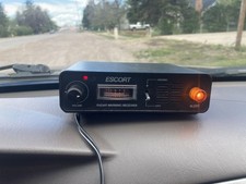 Vintage 80's Escort Cincinnati Microwave Radar Detector W AC Adapter Works