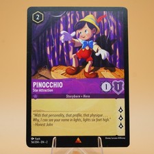 Pinocchio-Star Attraction  56  Regular  Rare  Floodborn  Lorcana