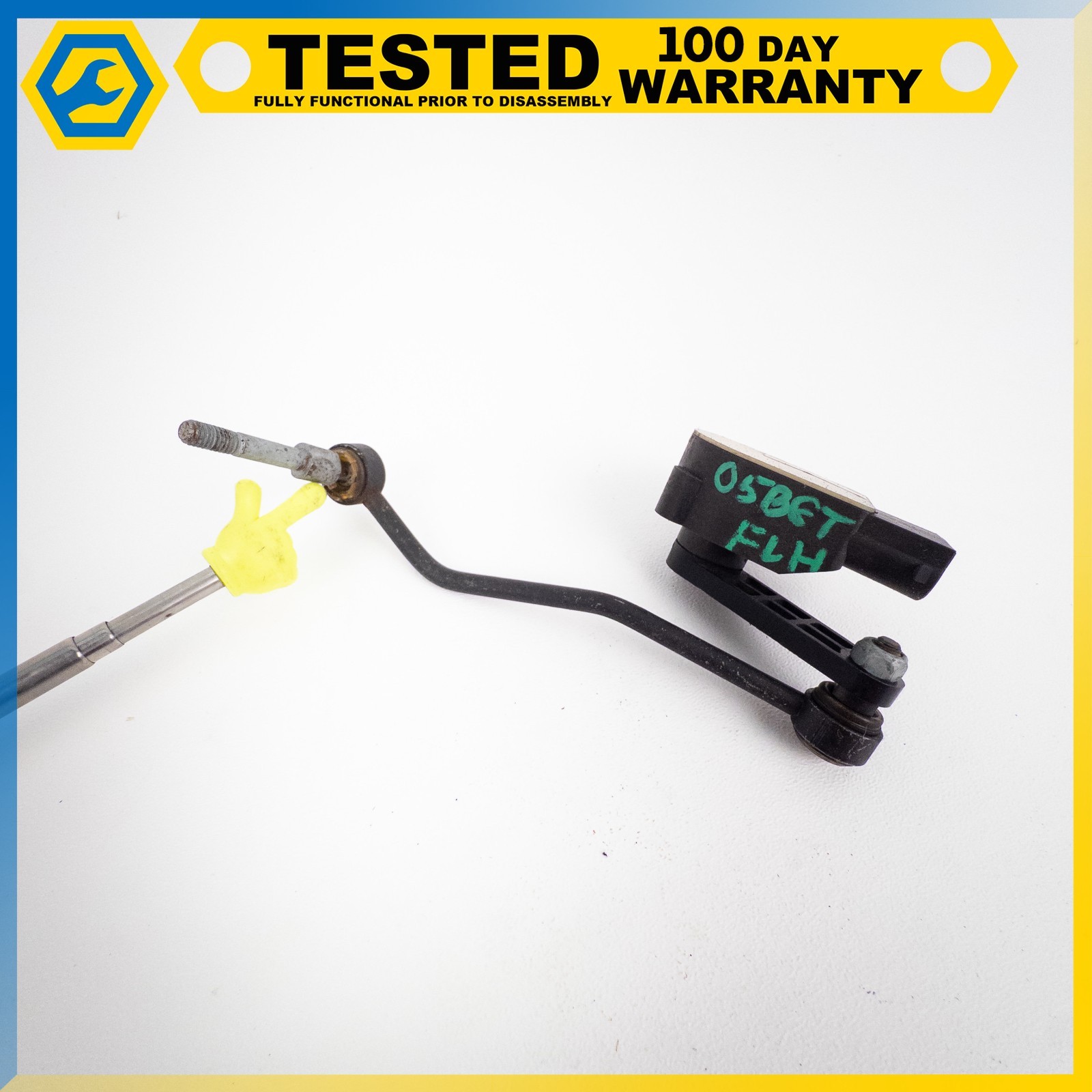 03-13 BENTLEY CONTINENTAL GT FRONT LEFT SUSPENSION LEVEL HEIGHT SENSOR OEM