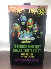NECA TMNT II Super Shredder Secret Of The Ooze 30th Anniversary Exclusive  ML