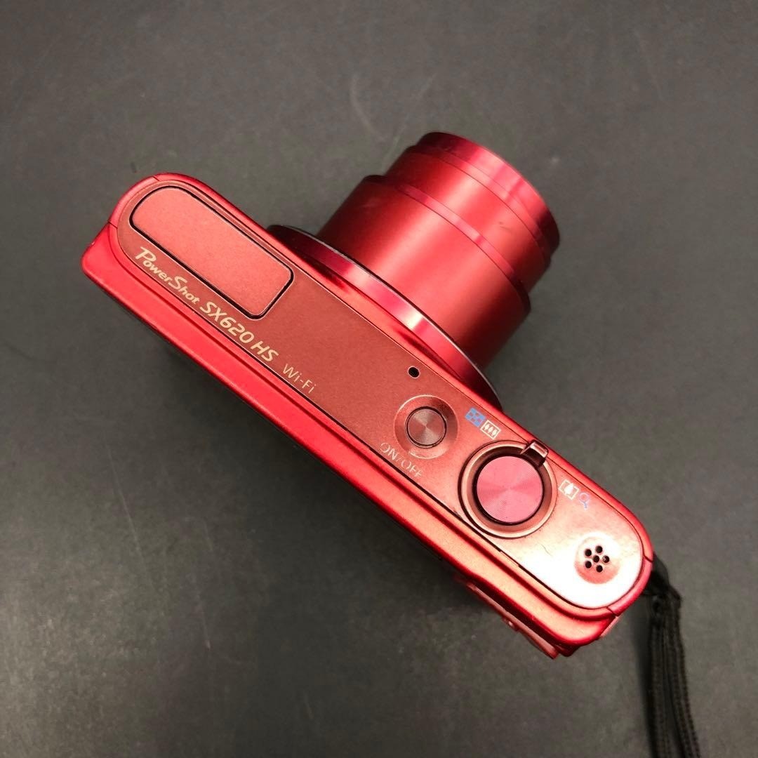 Canon PowerShot SX620 HS Red 20.2MP 25x Optical Zoom Compact