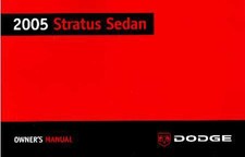 2005 Dodge Stratus Sedan Owners Manual 2005 Dodge Stratus Sedan Owners Manual