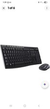 Logitech - MK270 Full-size Wireless Membrane Keyboard and Mouse Bundle for PC...