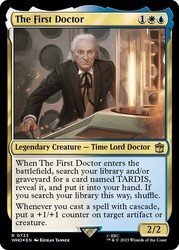 The First Doctor #733 Surge Foil - Universes Beyond: Doctor Who